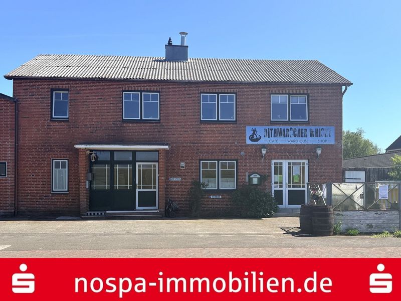 Genuss & Zuhause unter einem Dach! Wohn- und Geschäftshaus in Nordseenähe